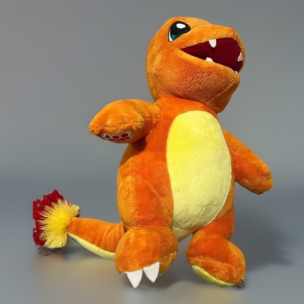 Build-A-Bear Workshop Orange Pokémon Collection Charmander Plush Toy 16" Soft